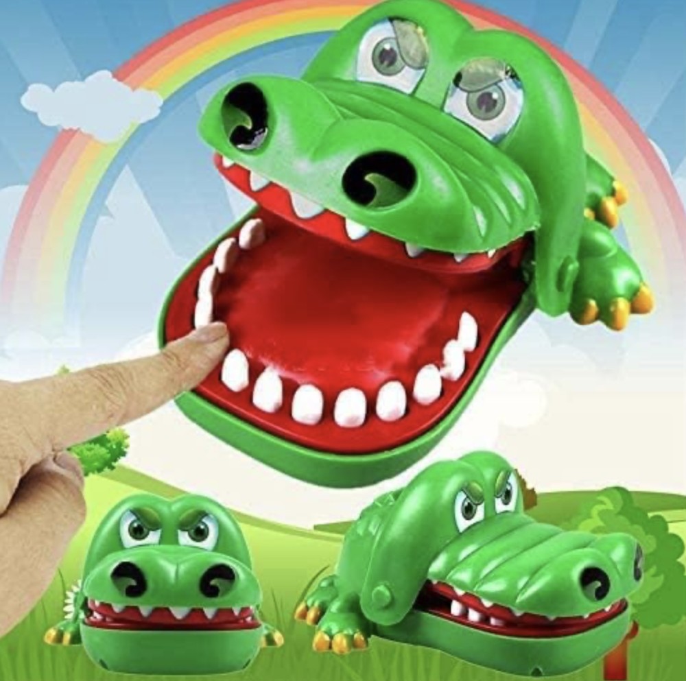 لعبة تمساح طبيب الأسنان (التمساح العضّاض)