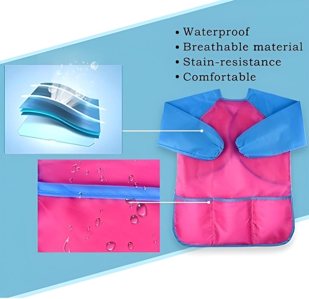 مريلة تلوين للأطفال بصور حيوانات