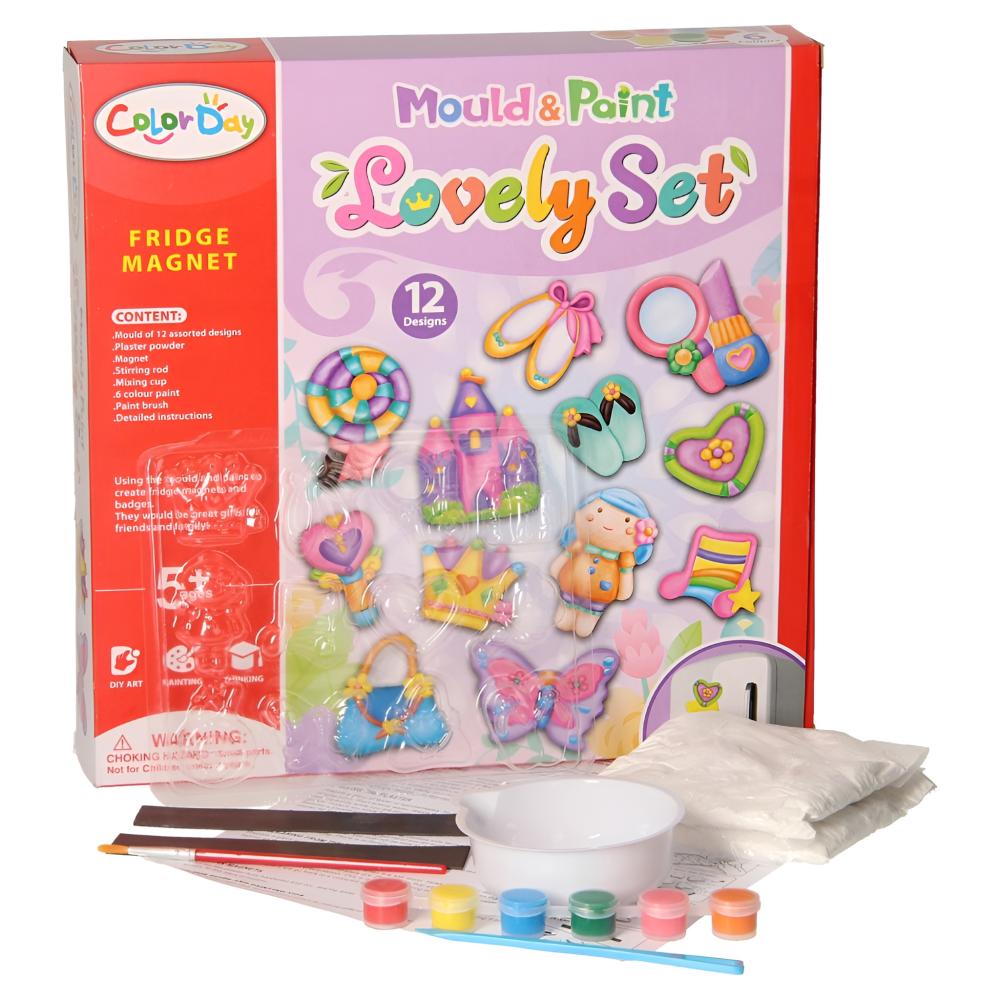 لعبة تشكيل وتلوين القوالب