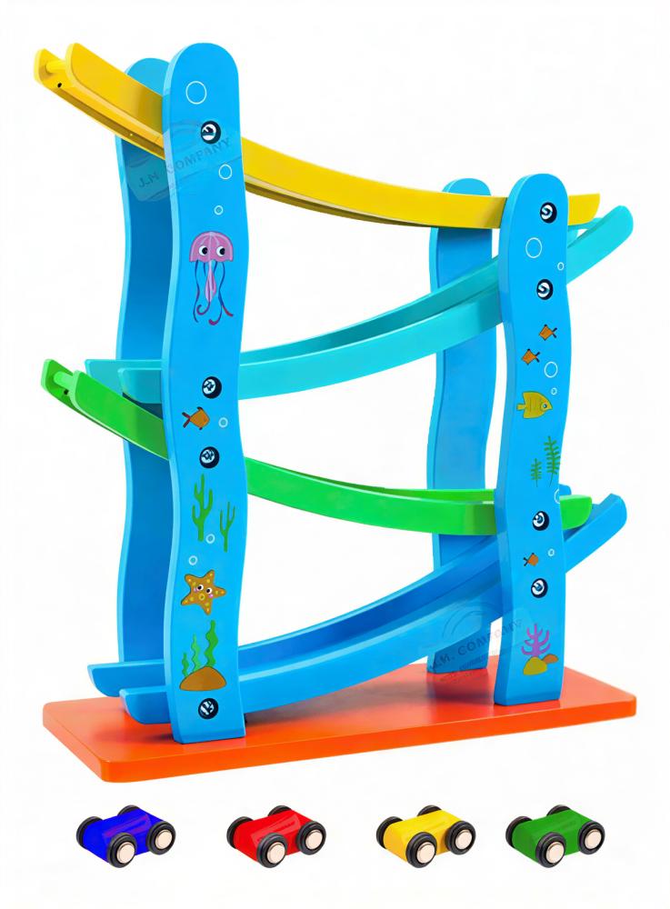 جسر السيارات التفاعلي للأطفال