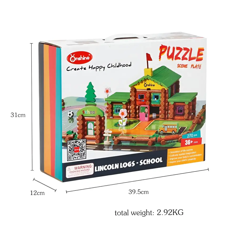 الأكواخ الخشبية - Lincoln Logs