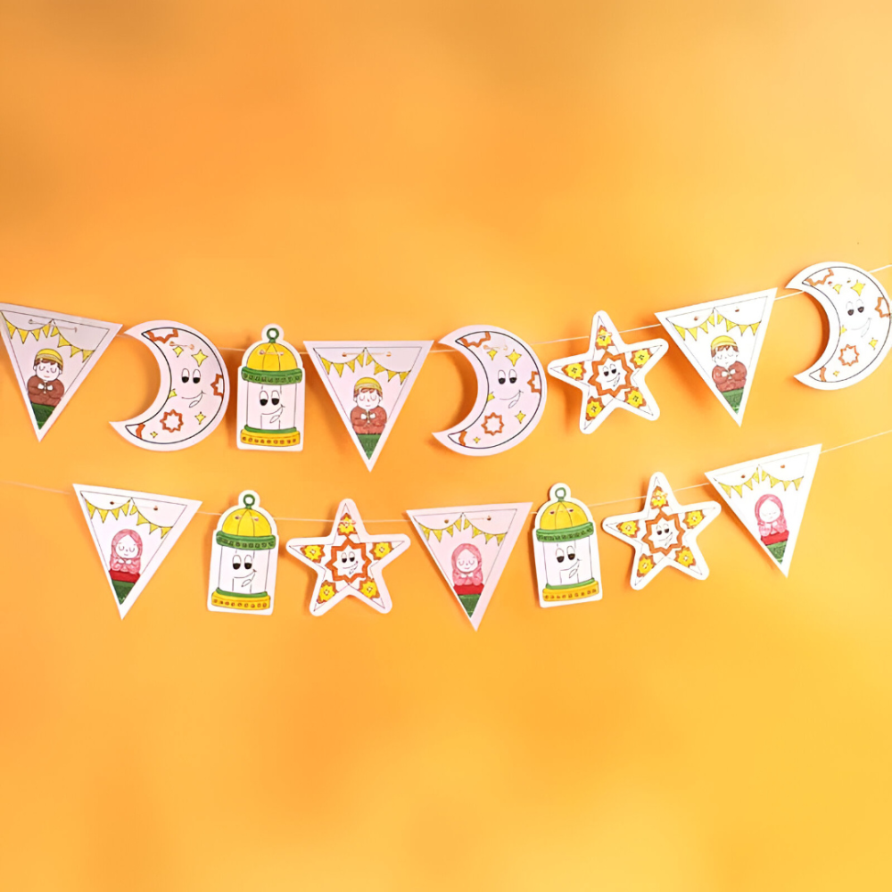 زينة رمضان تلوين