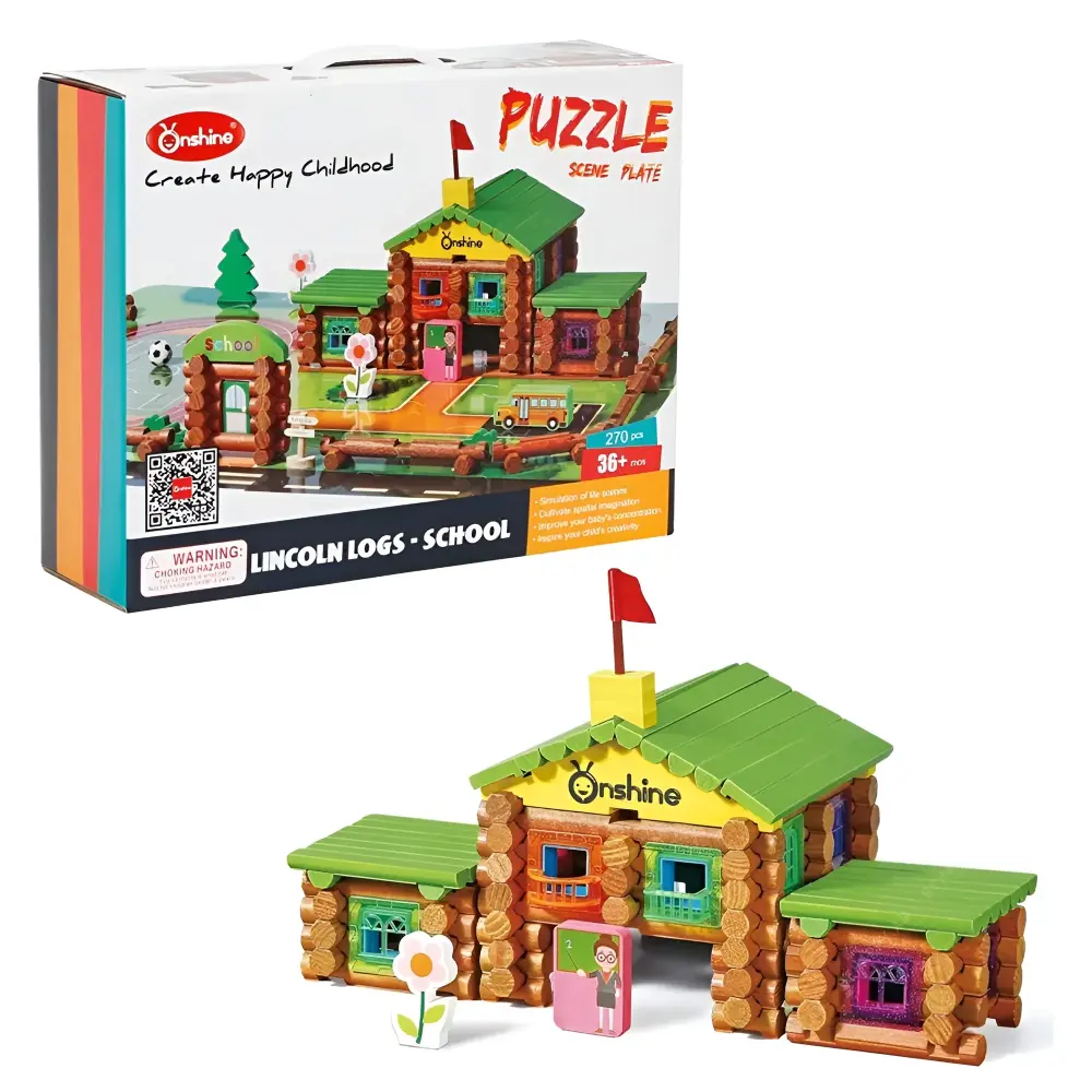 الأكواخ الخشبية - Lincoln Logs