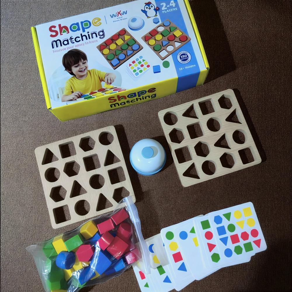 لعبة مطابقة الأشكال - shape matching