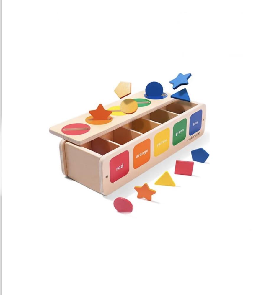 صندوق تصنيف الأشكال والألوان