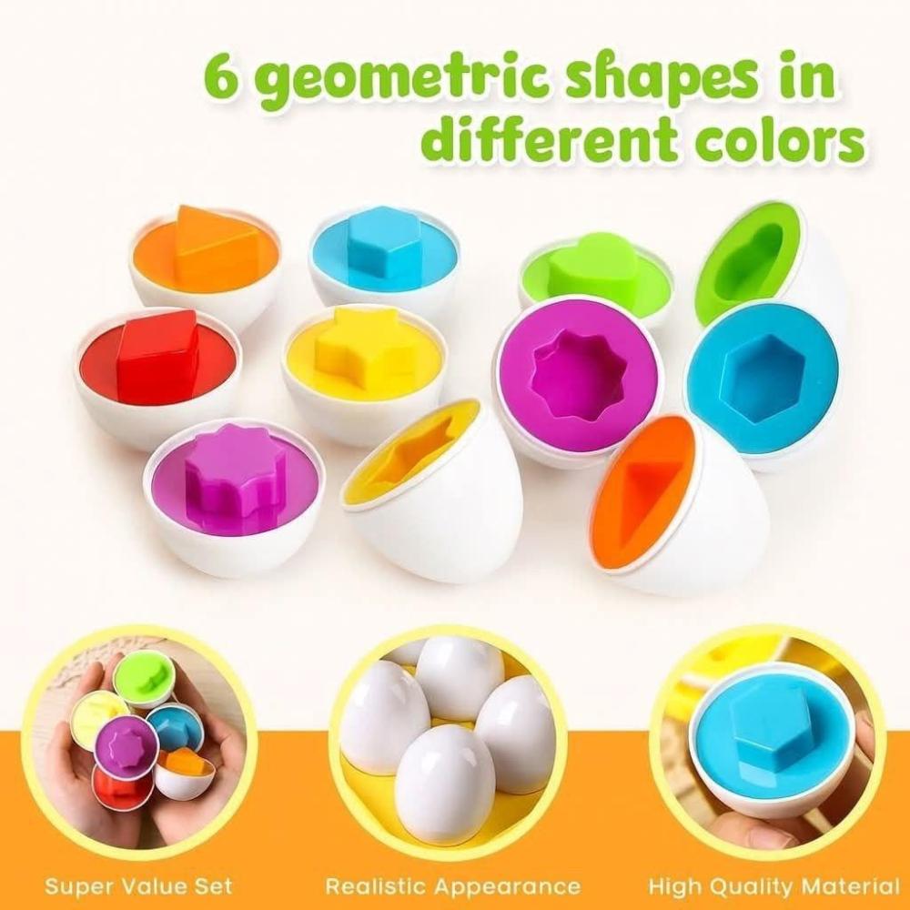 بيض مطابقة أشكال