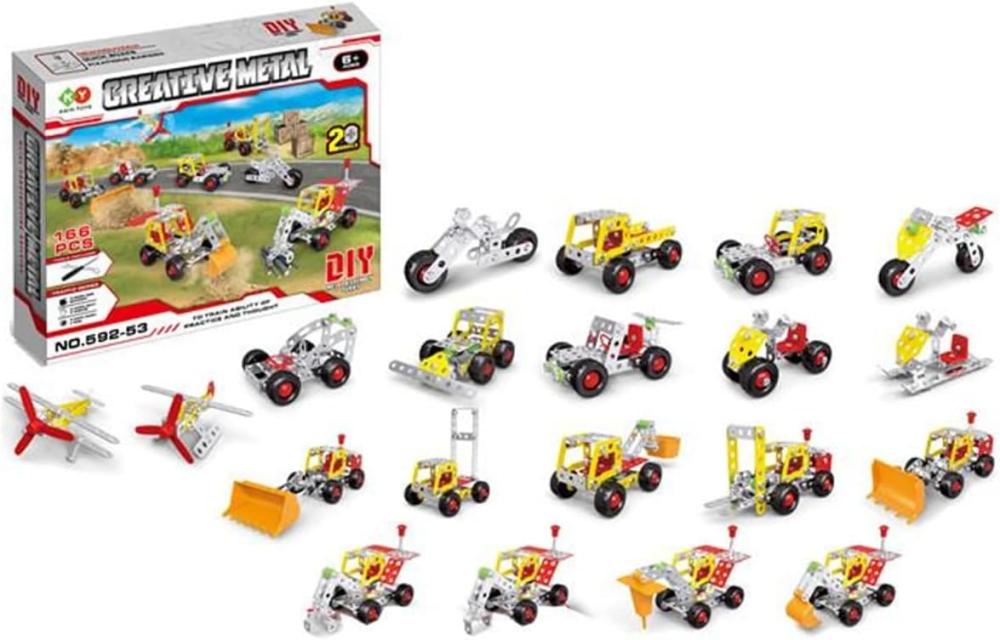 ميكانو  - 166قطعة