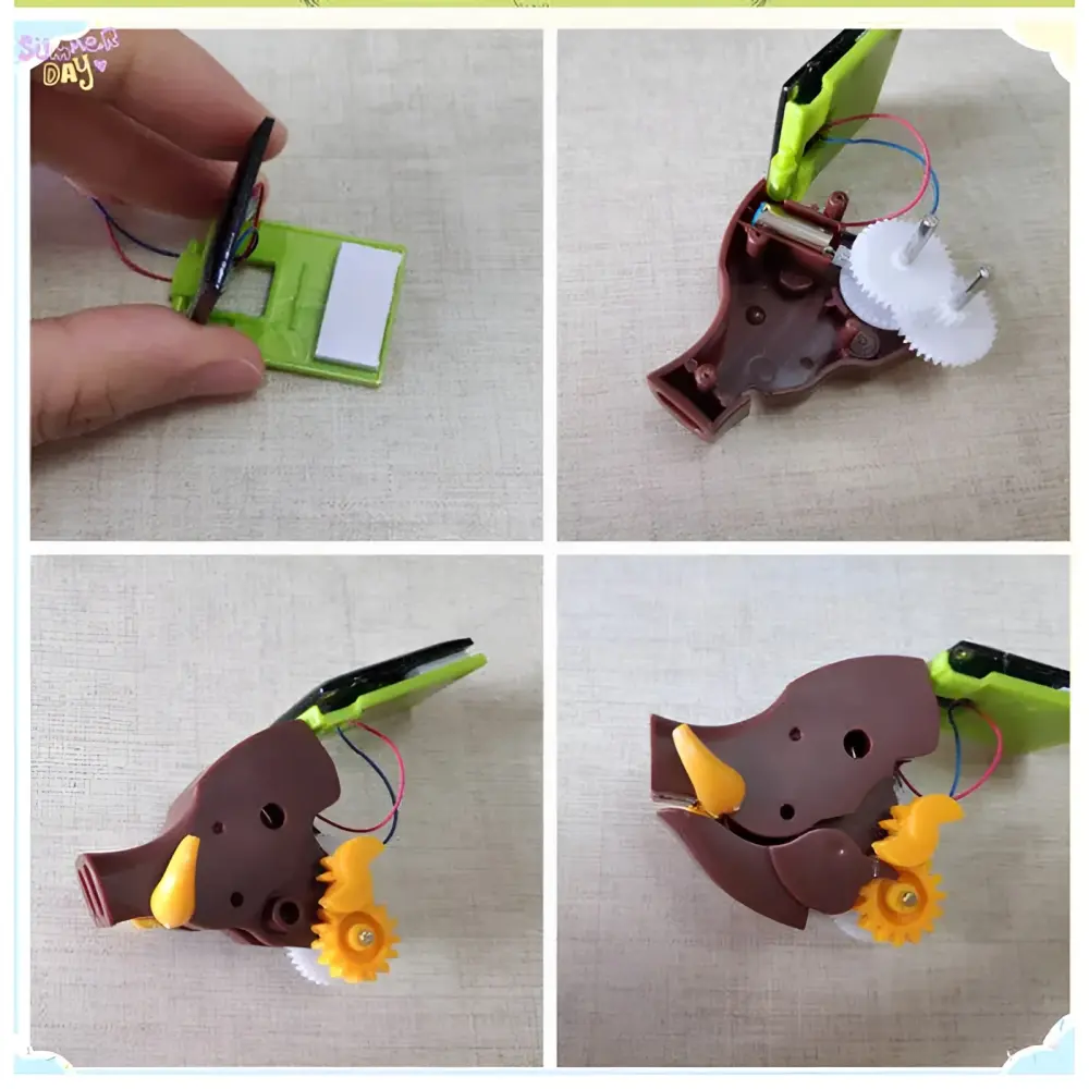 صناعة روبوت طاقة شمسية