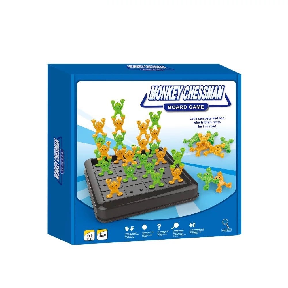 لعبة تحدي القرود للأطفال لتنمية التركيز والمهارات