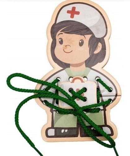 لعبة بازل ربط الخيوط المهنية للأطفال لتقوية عضلات اليد