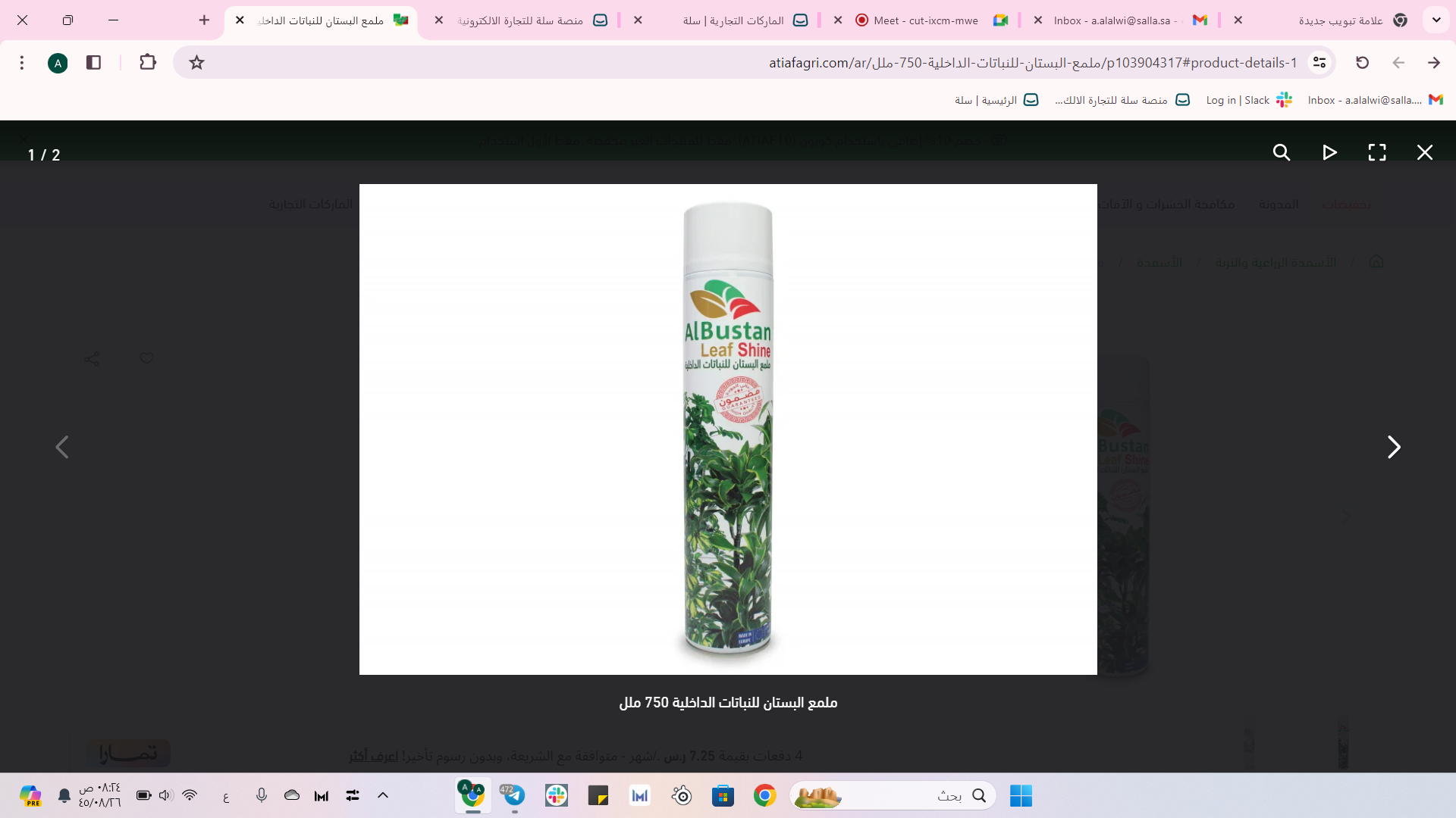 ALbustan leaf shine