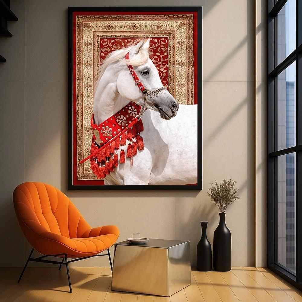 لوحات احصنة: خيل منطلق أم واقف؟ دليل المفاضلة بين التكوينات