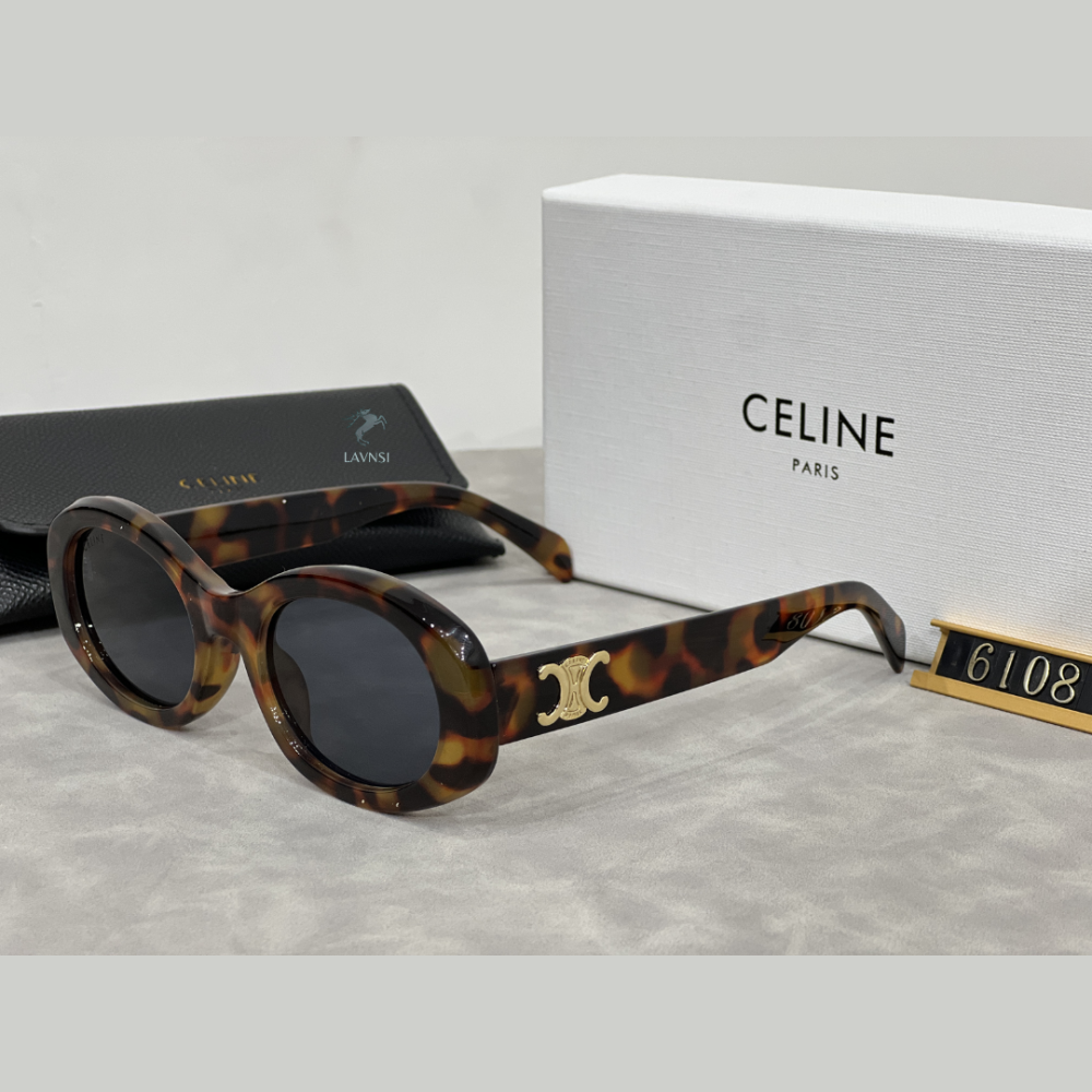 نظارة سيلين باللون التايقر