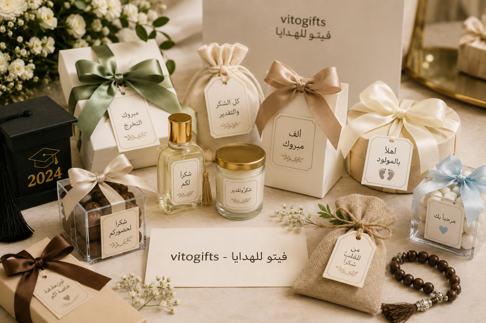 أفضل الأفكار للتوزيعات والمناسبات وللفعاليات | فيتو للهدايا