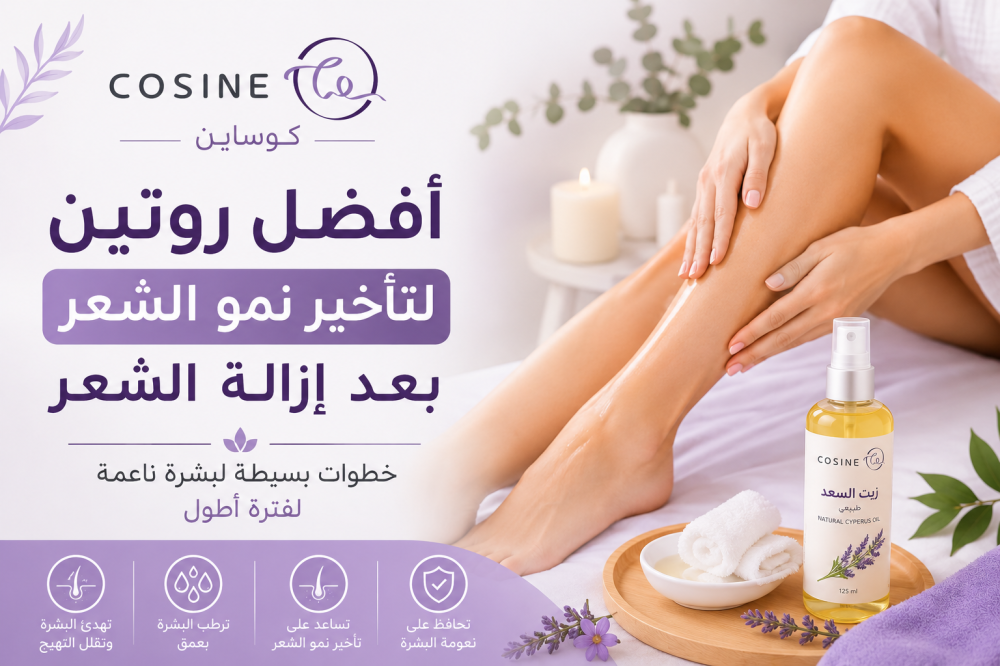 روتين العناية بالبشرة بعد إزالة الشعر للمساعدة على الحفاظ على نعومة