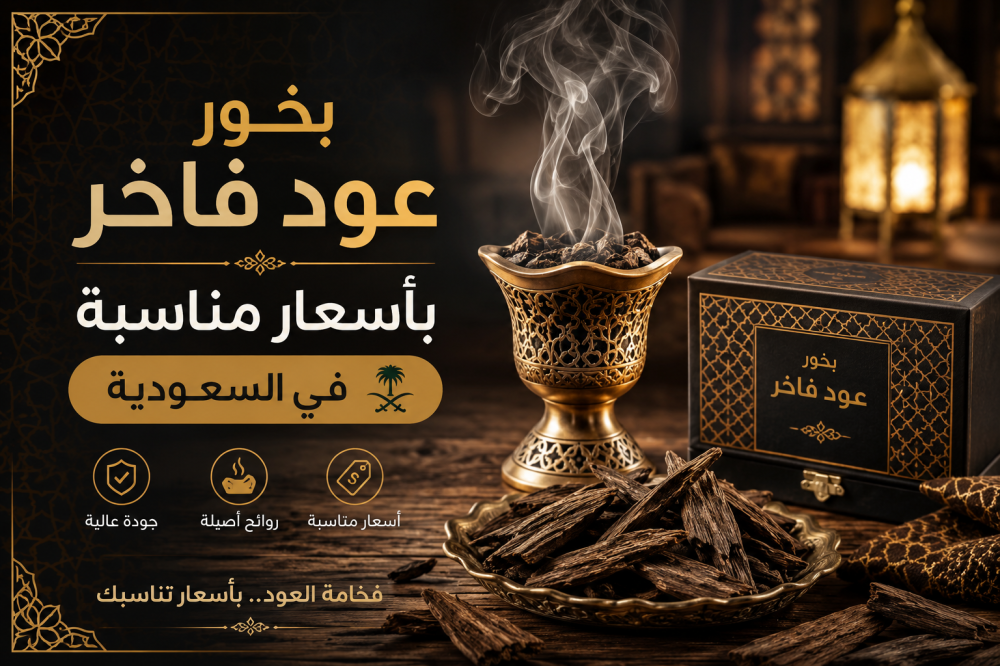 بخور عود فاخر بأسعار مناسبة في السعودية | أفضل الأنواع لعشاق الروائح الشرقية
