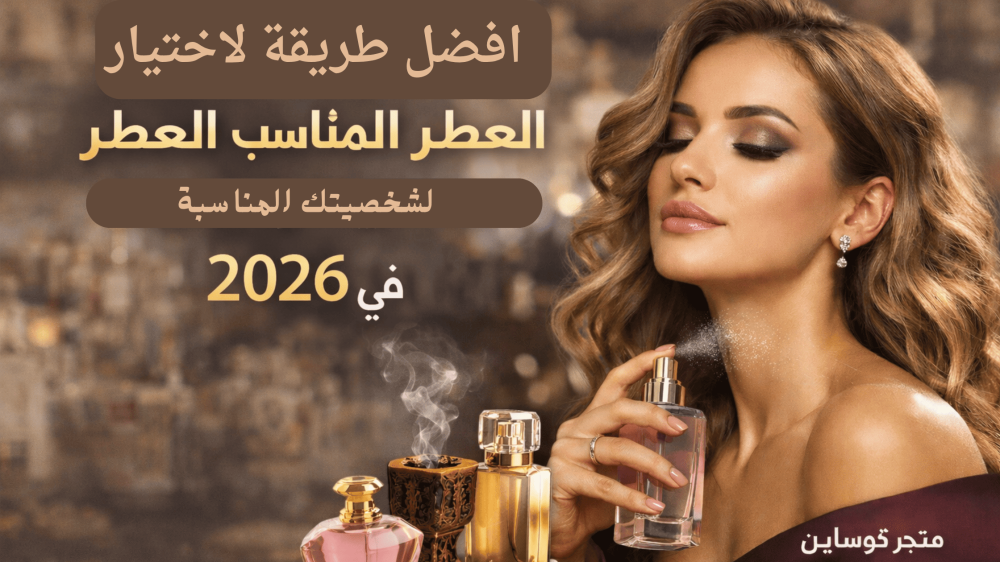 أفضل طريقة لاختيار العطر المناسب لشخصيتك والمناسبة في 2026