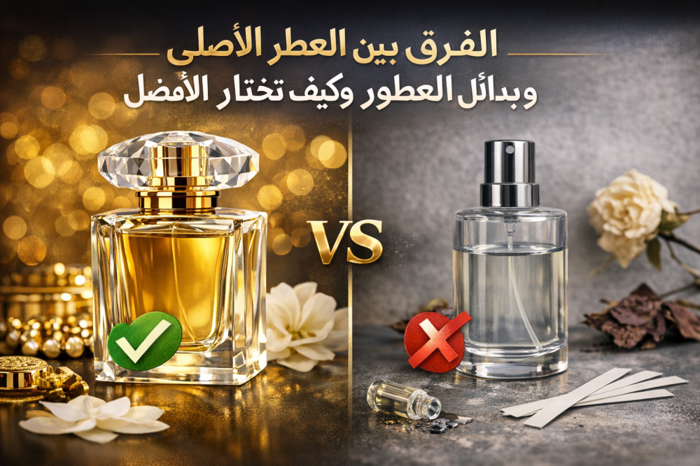 الفرق بين العطر الأصلي وبدائل العطور وكيف تختار الأفضل