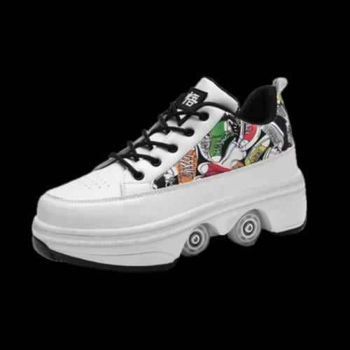 shoes Four-wheel convertible