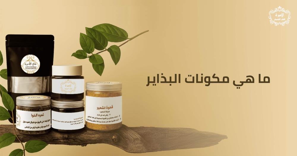 ما هي مكونات البذاير