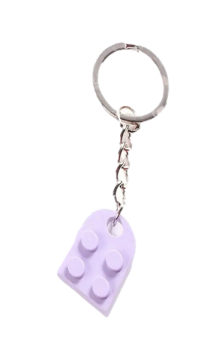 Brick Keychain (Light Purple)