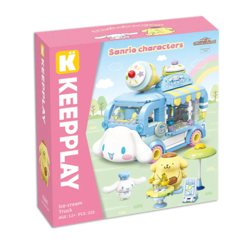 Cinnamoroll Ice Cream Truck and Pomupomupurin