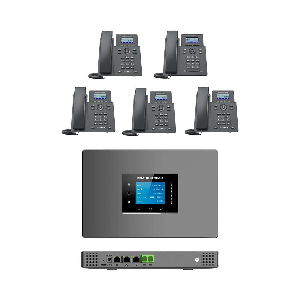 سنترال IP مع 5 تليفونات واي فاي