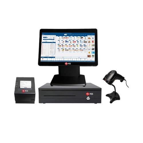 نقاط البيع بدون برنامج للتموينات البيع جهاز I3+ در...