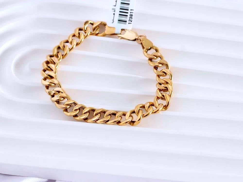 21 karat chain bracelet