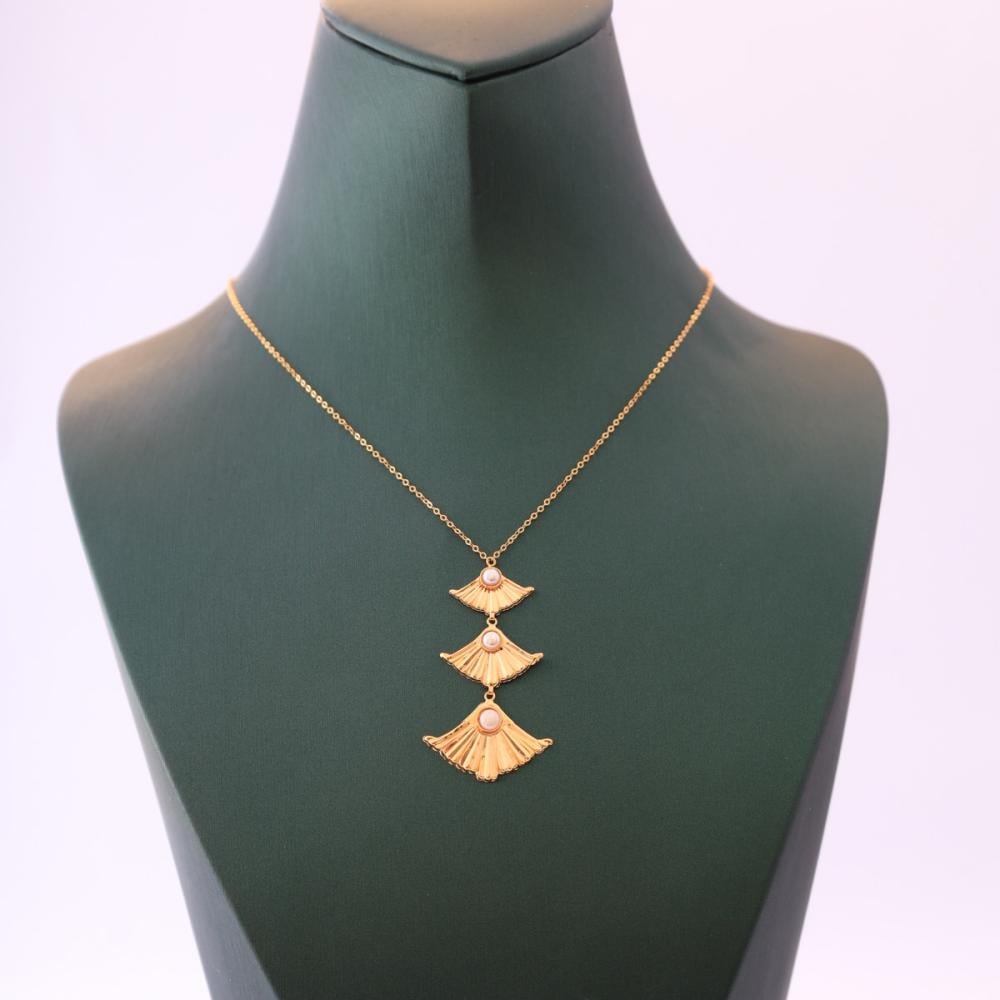 عقد ذهب البراشي عيار 21