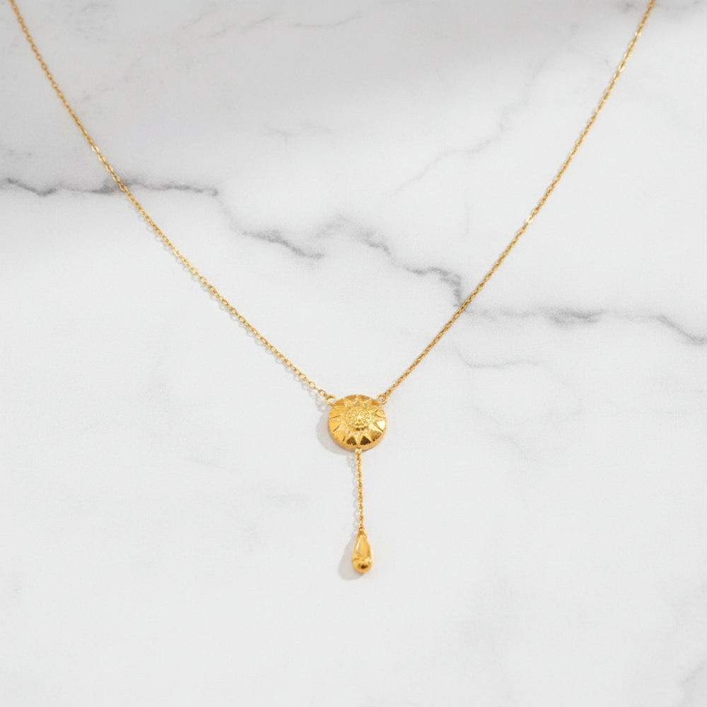 عقد كرسي جابر ذهب عيار 21