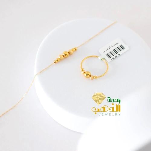 طقم اسواره و خاتم ذهب
