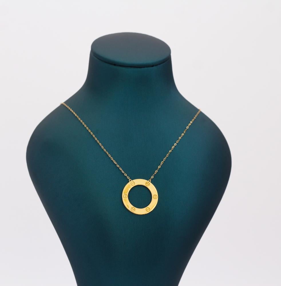 Luxury necklace, 21 karat gold