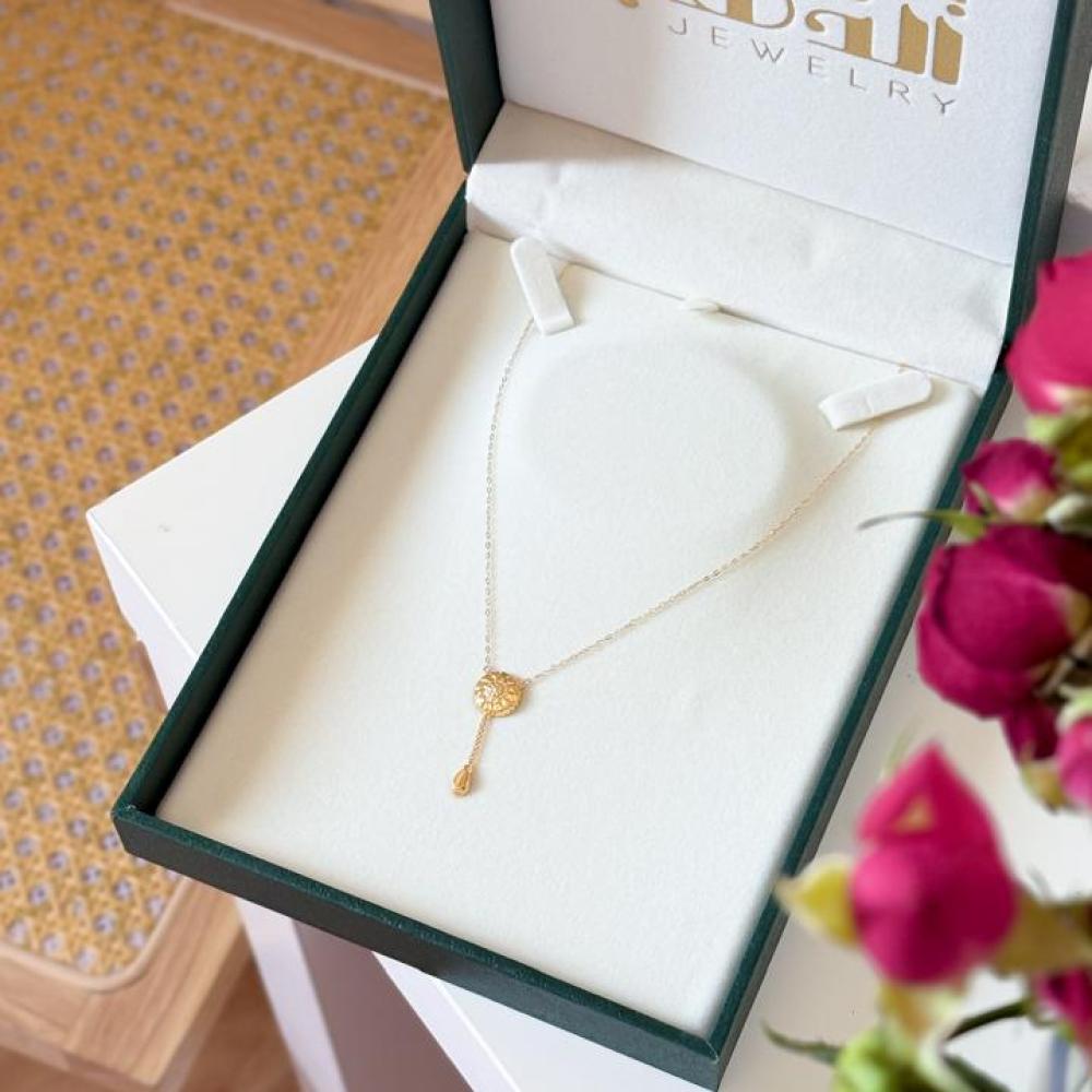 عقد كرسي جابر ذهب عيار 21