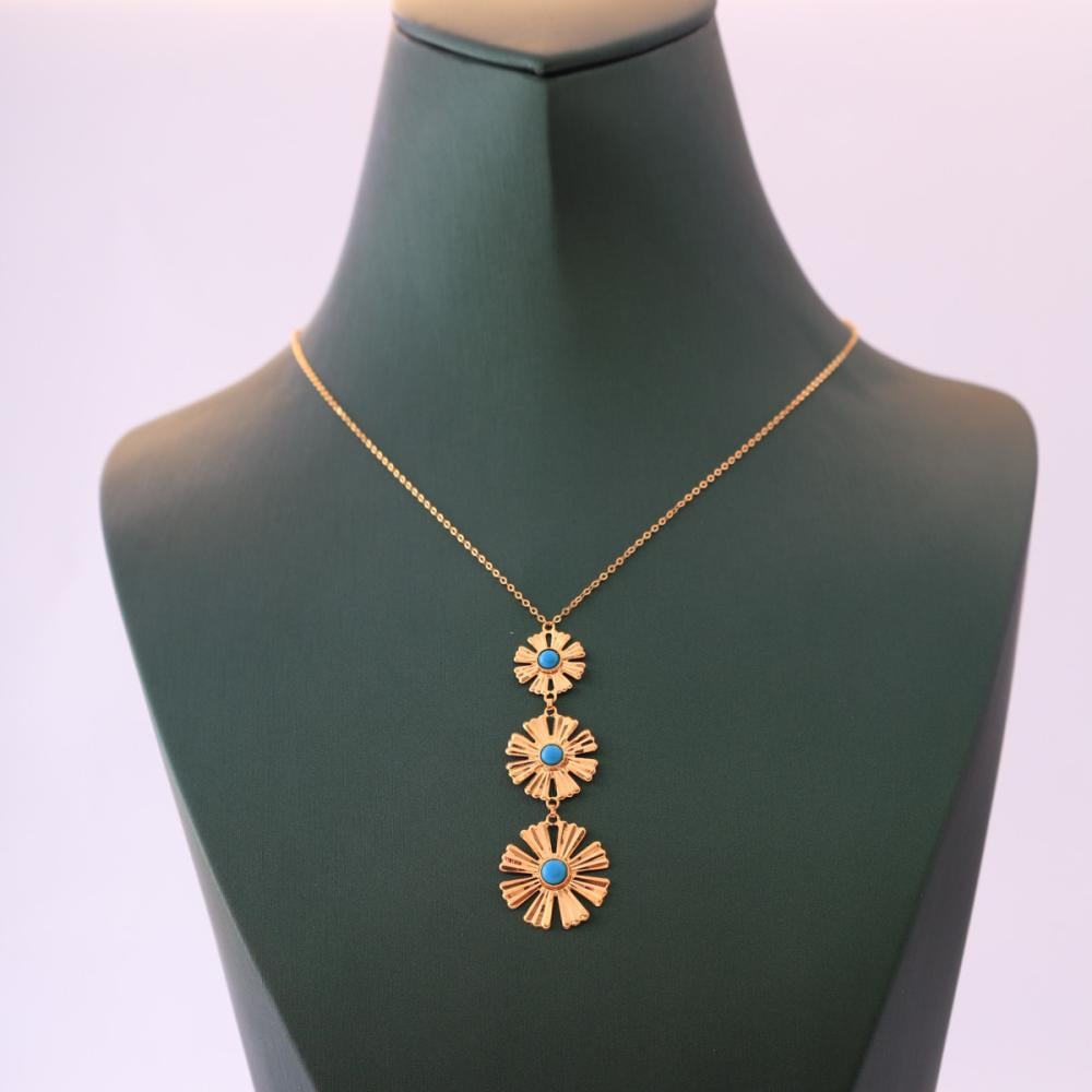 عقد البراشي ذهب عيار 21