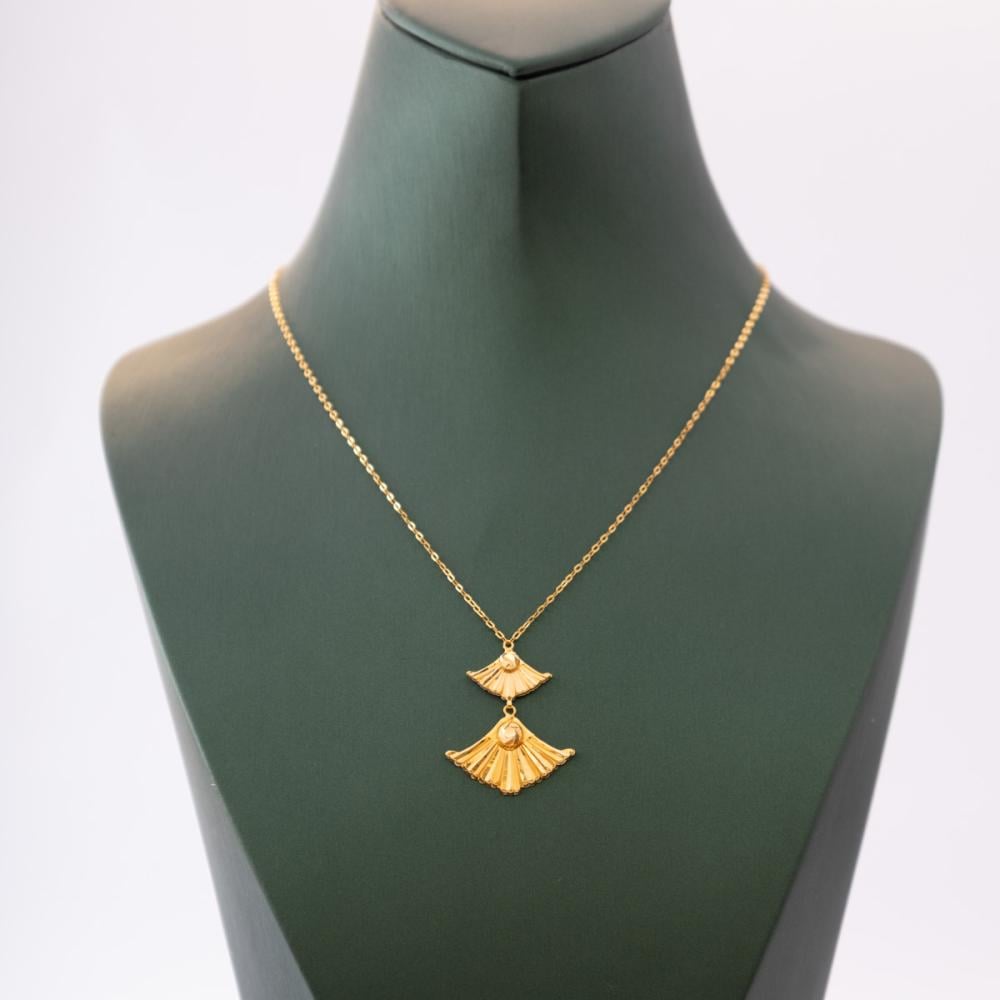 عقد البراشي ذهب عيار 21