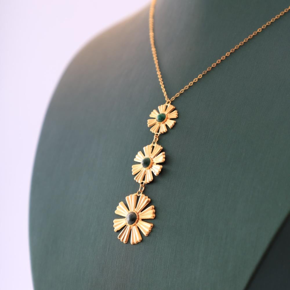 عقد ذهب البراشي عيار 21