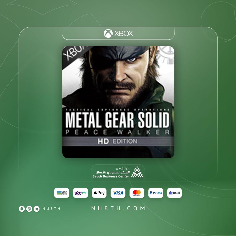 Metal Gear Solid Peace Walker HD for Xbox | Stealth Action - Nu8th