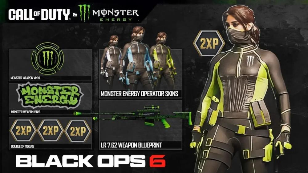Monster Energy Bundle in Black Ops 6 – Exclusive Digital Code!