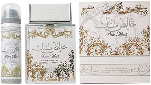 عطر خالص مسك+ معطر شعر خالص مسك (مجانا) - 100 مل (...