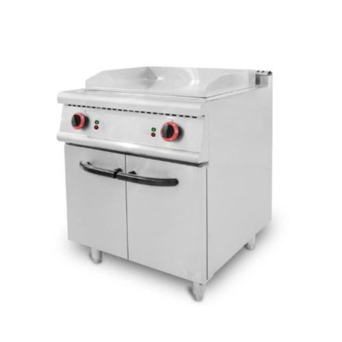 صاج جريل برجر كهربائي مسطح + مسطر 70 سم ارضي مع دو...