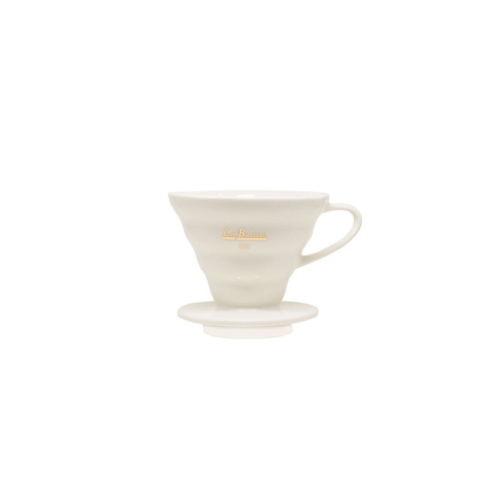 قمع ترشيح v60 ماركة لاباريستا أبيض