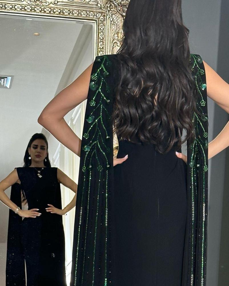 فستان سهرة باربي تطريز يدوي راقي