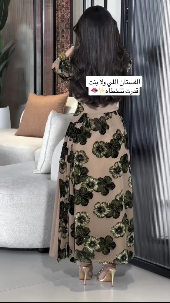 فستان راقي للمناسبات الراقية