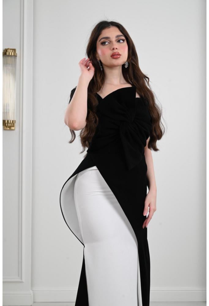 فستان سهرة ناعم