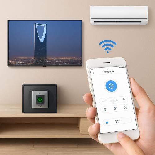 جهاز ربط المكيف والتلفاز - IR-IR device for connec...