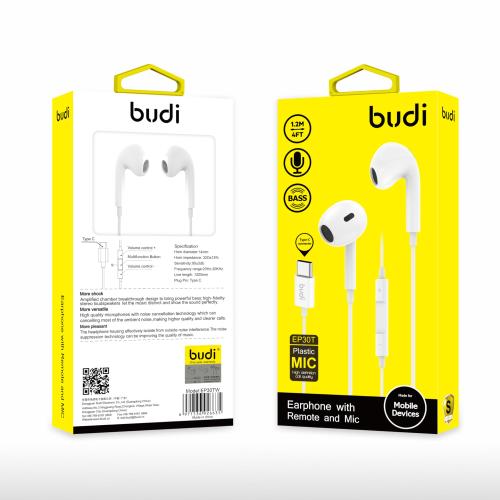 سماعات typce بطول 1.2 متر budi