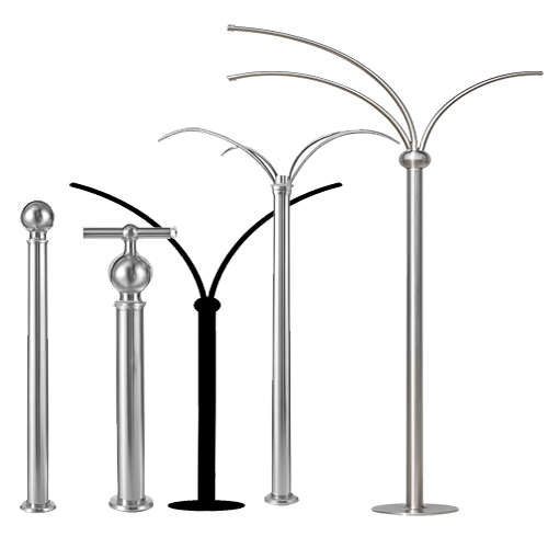 أعمدة  ستانلس