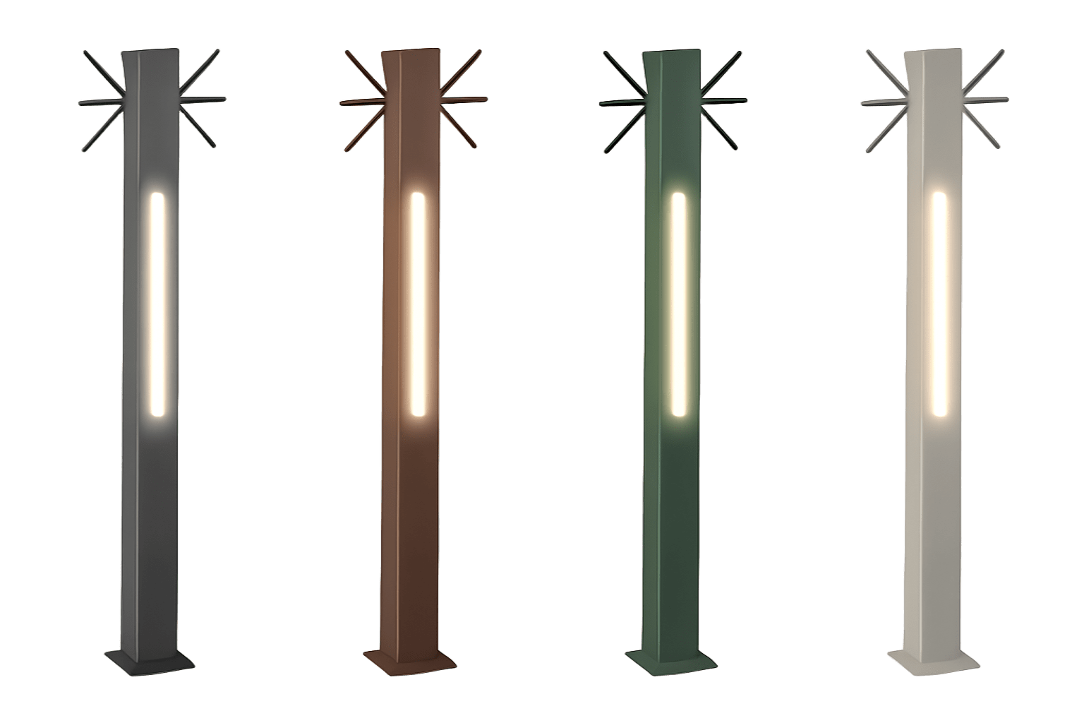 أعمدة مجلفن لايت