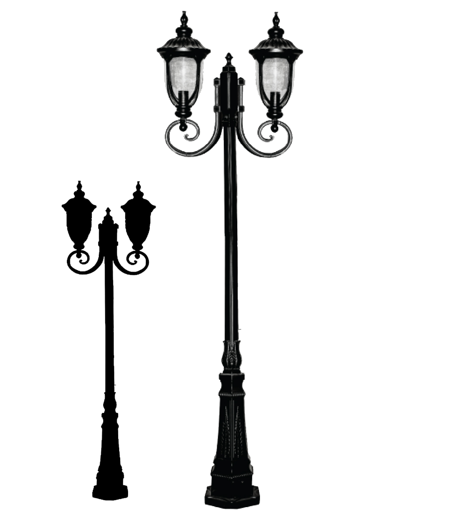 أعمدة التر لايت ضباب